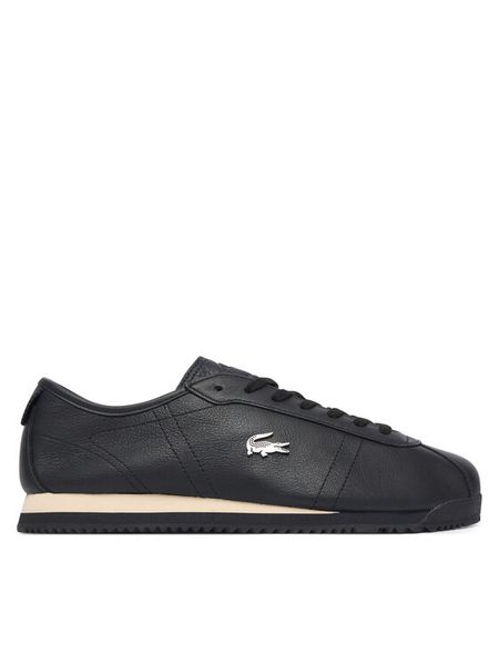 Lacoste Sneakersy Club Low 52SMA0140 Czarny. Czarne buty sportowe casual LACOSTE, bez wzorów, ze skóry, bez zapięcia. Za 624.99 zł.