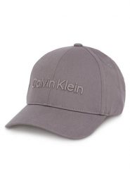 Calvin Klein Czapka z daszkiem Embroidery Bb Cap K50K505737 Szary. Szare czapki z daszkiem CALVIN KLEIN, bez wzorów, z bawełny. Za 109.99 zł.