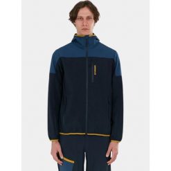 Kurtka softshell męska Fundango Alloy. Niebieskie kurtki Fundango, m, bez wzorów, z softshellu, z kapturem. Za 459.90 zł.