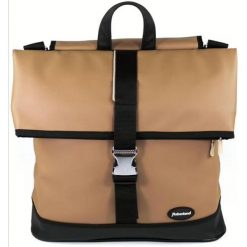 Torba na bagażnik rowerowy „Melan I”, beżowa. Brązowe torby na ramię HABERLAND, bez wzorów, na ramię, bez dodatków. Za 459.00 zł.