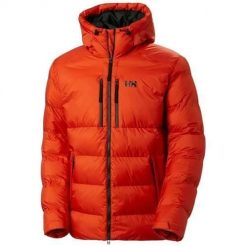 Kurtka uniwersalna męska Helly Hansen 53996300. Czerwone kurtki Helly Hansen, na zimę, l, bez wzorów, z materiału, z kapturem. Za 1,395.80 zł.