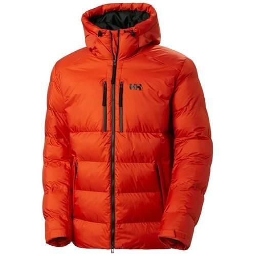 Kurtka uniwersalna męska Helly Hansen 53996300. Czerwone kurtki Helly Hansen, na zimę, l, bez wzorów, z materiału, z kapturem. Za 1,395.80 zł.