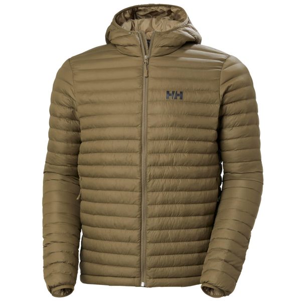 Kurtka turystyczna Helly Hansen Sirdal. Brązowe kurtki Helly Hansen, m, bez wzorów, z materiału, z kapturem. Za 405.30 zł.