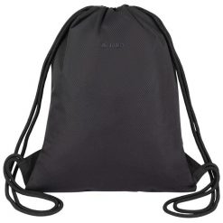 Torba sportowa Jako Gymsack. Czarne torby na ramię JAKO, bez wzorów, z gumy, na ramię, z nadrukiem, bez dodatków. Za 127.50 zł.
