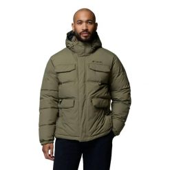 Męska kurtka Columbia Landroamer Puffer Ja 2088081397. Zielone kurtki Columbia, m, bez wzorów, z materiału, z kapturem. Za 699.00 zł.