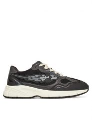 Enterprise Japan Sneakersy BB5021 EX310 Czarny. Czarne buty sportowe casual Enterprise Japan, bez wzorów, z materiału, bez zapięcia. Za 609.99 zł.