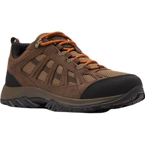 Buty trekkingowe męskie Columbia Redmond Iii. Brązowe trekkingi Columbia, bez wzorów, z gumy, bez zapięcia. Za 462.00 zł.