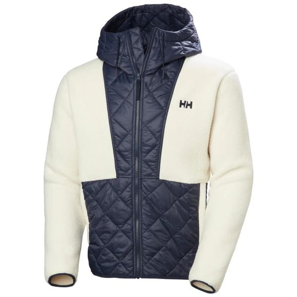 Bluza z kapturem Helly Hansen Stowe Hybrid. Niebieskie bluzy z kapturem Helly Hansen, na zimę, l, bez wzorów, z materiału, z kapturem. Za 739.50 zł.