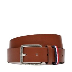 Pasek Męski Jack&Jones. Brązowe paski Jack&Jones, bez wzorów. Za 79.99 zł.