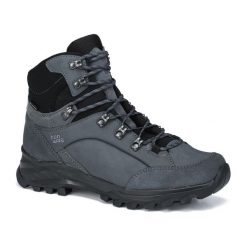 Buty trekkingowe Hanwag Banks GTX. Czarne buty turystyczne Hanwag, na zimę, bez wzorów, z materiału, za kostkę, bez zapięcia, trekkingowe. Za 1,037.00 zł.