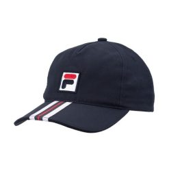 Czapka tenisowa z dzaszkiem Fila Cap Bobby. Niebieskie czapki z daszkiem Fila, bez wzorów. Za 79.00 zł.