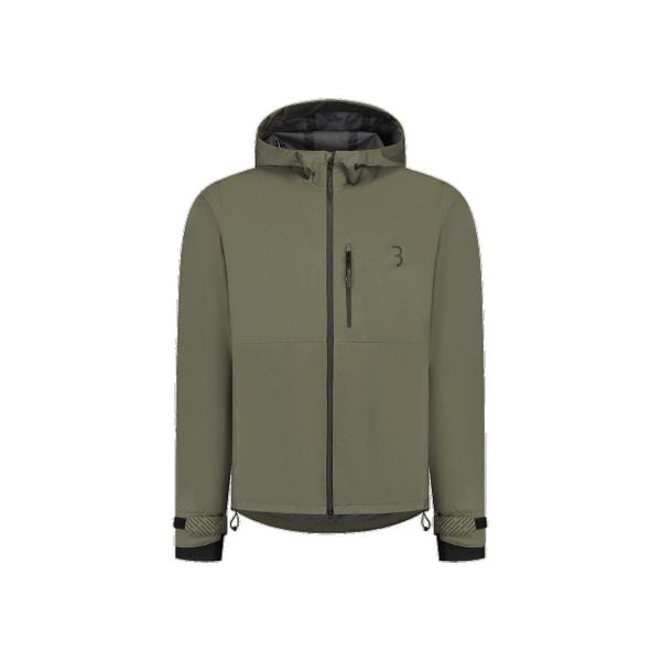 Kurtka wodoodporna BBB Cycling Explorer. Zielone kurtki BBB CYCLING, bez wzorów, bez kaptura. Za 569.50 zł.