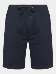 INDICODE Szorty materiałowe Kelowna 70-165 Granatowy Regular Fit. Niebieskie szorty INDICODE, m, bez wzorów, z bawełny. Za 229.99 zł.