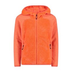Dziewczęcy polar z kapturem CMP. Brązowe bluzy z polaru CMP, bez wzorów, z polaru, z kapturem. Za 264.50 zł.