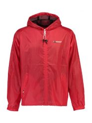 Geographical Norway Kurtka przeciwwiatrowa "Boat Men" w kolorze czerwonym rozmiar: L. Czerwone kurtki Geographical Norway, l, bez wzorów, z kapturem. Za 86.45 zł.