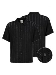 Eight2Nine Koszula w kolorze czarnym rozmiar: XXL. Czarne koszule Eight2Nine, xxl, bez wzorów, z bawełny, bez kołnierzyka, bez ramiączek. Za 86.99 zł.