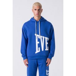 Bluza męska Everlast Exclusive Hoodie Logo. Niebieskie bluzy EVERLAST, m, bez wzorów, bez kaptura. Za 189.99 zł.
