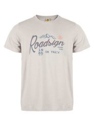 Roadsign Koszulka w kolorze beżowym rozmiar: M. Brązowe bezrękawniki Roadsign, m, bez wzorów, z bawełny, bez kołnierzyka, bez ramiączek. Za 30.99 zł.