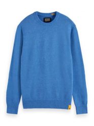 Scotch & Soda Sweter w kolorze niebieskim rozmiar: XXL. Niebieskie swetry nierozpinane Scotch & Soda, xxl, bez wzorów, bez kołnierzyka, bez ramiączek. Za 181.33 zł.