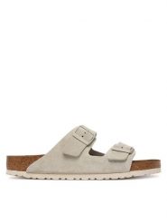 Birkenstock Klapki Arizona 1031638 Beżowy. Brązowe klapki Birkenstock, ze skóry. Za 509.99 zł.
