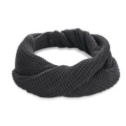 Komin zimowy PAOLO PERUZZI BR-06-GR szary. Szare szaliki Paolo Peruzzi, bez wzorów, z materiału. Za 49.99 zł.