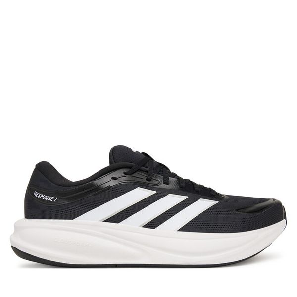 Buty do biegania adidas. Czarne buty do biegania Adidas, bez wzorów, bez zapięcia, do biegania. Za 299.99 zł.