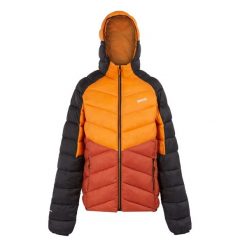 Męska Kurtka Ocieplana Z Kapturem Dalent. Brązowe kurtki Regatta, m, bez wzorów, z puchu, z kapturem. Za 180.99 zł.
