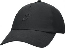Czapka z daszkiem Asics Essential Running. Czarne czapki z daszkiem ASICS, bez wzorów, z materiału. Za 99.00 zł.