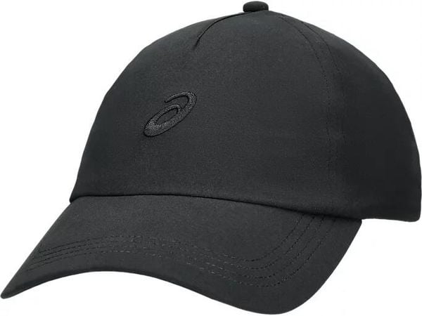 Czapka z daszkiem Asics Essential Running. Czarne czapki z daszkiem ASICS, bez wzorów, z materiału. Za 99.00 zł.