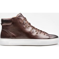 Brązowe sneakersy męskie. Buty sportowe casual marki Kazar. Za 549.00 zł.
