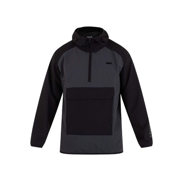 Bluza z kapturem Hurley Phantom+ Packable Anorak Ii. Szare bluzy z kapturem Hurley, l, bez wzorów, ze skóry, z kapturem. Za 468.30 zł.