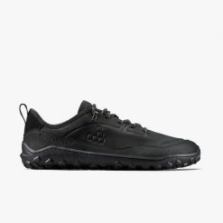 Buty męskie Vivobarefoot TRACKER LEATHER AT LOW II MENS OBSIDIAN (309623-02). Czarne buty trekkingowe VIVOBAREFOOT, bez wzorów, bez zapięcia, trekkingowe. Za 589.00 zł.