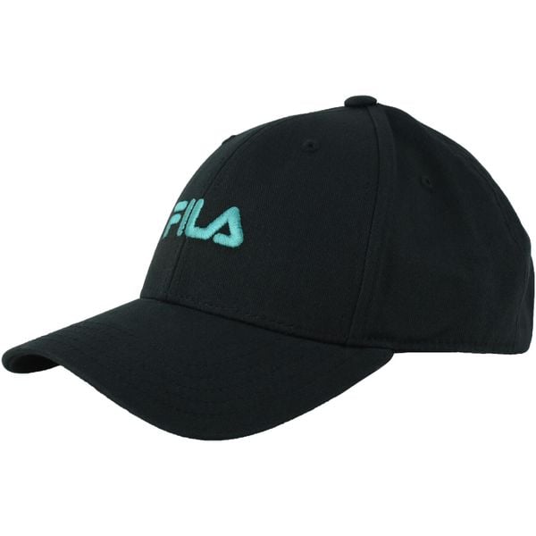 Męska czapka z daszkiem Fila Brasov 6 Panel Cap. Czarne czapki z daszkiem Fila, bez wzorów, z bawełny. Za 59.99 zł.