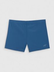 4F Kąpielówki męskie - turkusowe XL. Niebieskie kąpielówki 4F, m, bez wzorów, z elastanu. Za 59.99 zł.