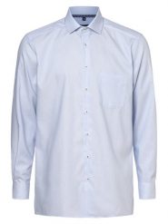 Andrew James Koszula Mężczyźni Regular Fit Bawełna niebieski, 42. Niebieskie koszule Andrew James, m, bez wzorów, z bawełny, bez kołnierzyka, bez ramiączek. Za 179.95 zł.