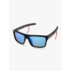 Okulary przeciwsłoneczne Red Bull Spect Kane - matt black/smoke/blue. Czarne okulary przeciwsłoneczne RED BULL SPECT EYEWEAR. Za 486.99 zł.