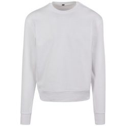 Męska Bluza Oversize Premium Z Okrągłym Dekoltem. Czarne bluzy BUILD YOUR BRAND, m, bez wzorów, bez kaptura. Za 162.99 zł.
