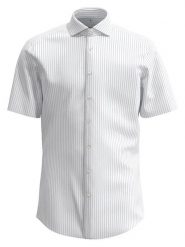 Seidensticker Koszula w kolorze błękitno-białym rozmiar: 41. Białe koszule Seidensticker, bez wzorów, z bawełny, bez kołnierzyka, bez ramiączek. Za 148.96 zł.