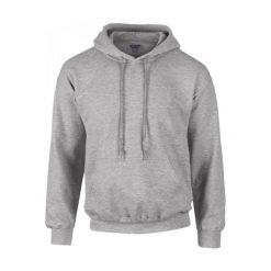 Sweatshirt Bluza z kapturem Gildan Dryblend ®. Szare bluzy z kapturem GILDAN, xl, bez wzorów, z bawełny, z kapturem. Za 124.75 zł.