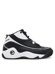 Shaq Sneakersy V11-183 Czarny. Czarne buty sportowe casual Shaq, bez wzorów, z materiału, bez zapięcia. Za 269.99 zł.