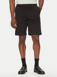Calvin Klein Szorty materiałowe Modern Twill Reg. Straight Short K10K114068 Czarny Regular Fit. Czarne szorty CALVIN KLEIN, m, bez wzorów, z bawełny. Za 229.99 zł.