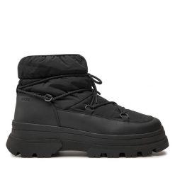 Śniegowce BOSS. Czarne śniegowce Boss, bez zapięcia. Za 1,399.00 zł.
