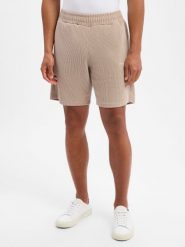 PEGADOR szorty dresowe Mężczyźni Sztuczne włókno beżowy, S. Brązowe krótkie spodenki sportowe PEGADOR, m, bez wzorów, z dresówki. Za 249.95 zł.