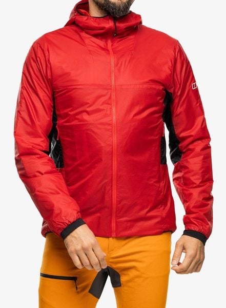Kurtka ocieplana męska Berghaus MTN Arete LB Synthetic Hoody. Czerwone kurtki Berghaus, m, bez wzorów, z materiału, bez kaptura. Za 533.49 zł.