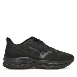 Buty do biegania Mizuno. Czarne buty do biegania Mizuno, bez wzorów, bez zapięcia, do biegania, mizuno wave. Za 449.99 zł.