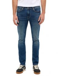 Męskie Spodnie jeansowe Mustang Style Vegas Slim Denim Blue 1017216 5000 683. Niebieskie jeansy Mustang, l. Za 219.99 zł.