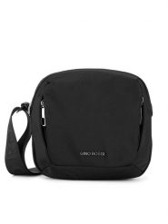 Gino Rossi Saszetka GIN-K-023-CCC-06 Czarny. Czarne saszetki i nerki Gino Rossi, bez wzorów, z materiału. Za 149.99 zł.