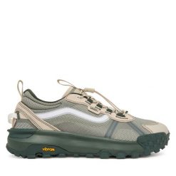 Trekkingi Vans. Brązowe buty trekkingowe Vans, bez wzorów, bez zapięcia. Za 669.99 zł.
