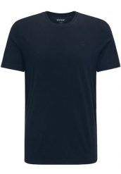 MUSTANG ALEX C EMBROIDERY MĘSKI T-SHIRT KOSZULKA LOGO TEE DARK SAPPHIRE 1015050 4136. Niebieskie t-shirty Mustang, m, bez wzorów, z bawełny, bez kołnierzyka, bez ramiączek. Za 79.99 zł.