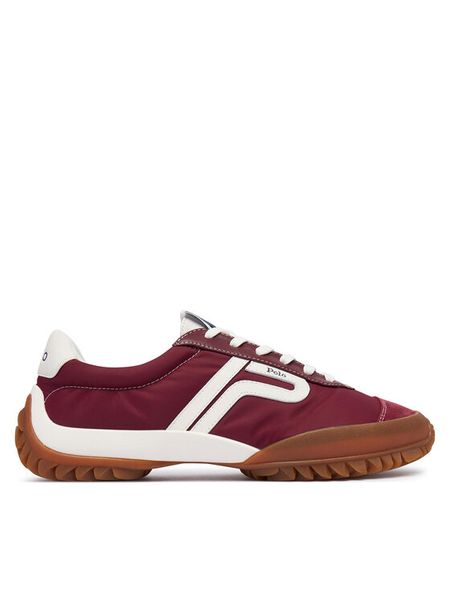 Polo Ralph Lauren Sneakersy Tread Lw 804P24298002 Bordowy. Czerwone buty sportowe casual Polo Ralph Lauren, bez wzorów, z materiału, bez zapięcia. Za 859.99 zł.